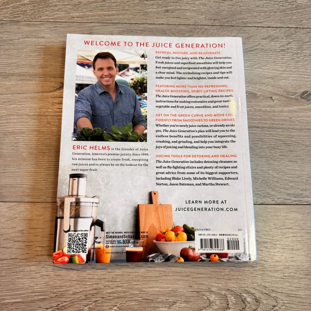 The Juice Generation Cookbook 100 Recipes Fresh Juices Smoothies‎